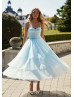 Chic Sweetheart Neck Tulle Layered Party Dress